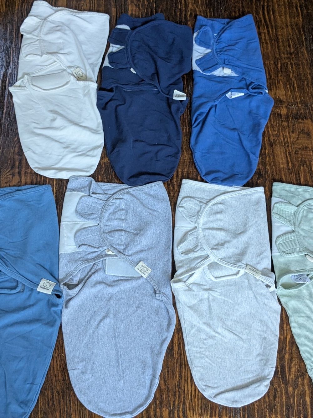 7 KeaBabies  Baby Swaddle Sleep Sacks Organic Swaddles for Newborns 0-3